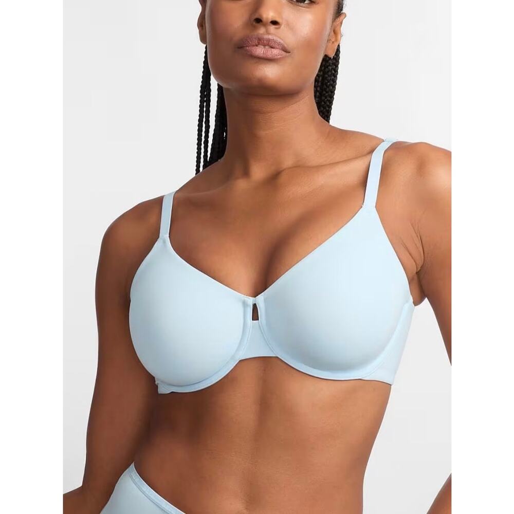 Bare Necessities Bare Minimizer Underwire Bra Clear Sky Blue 32DDD NWT